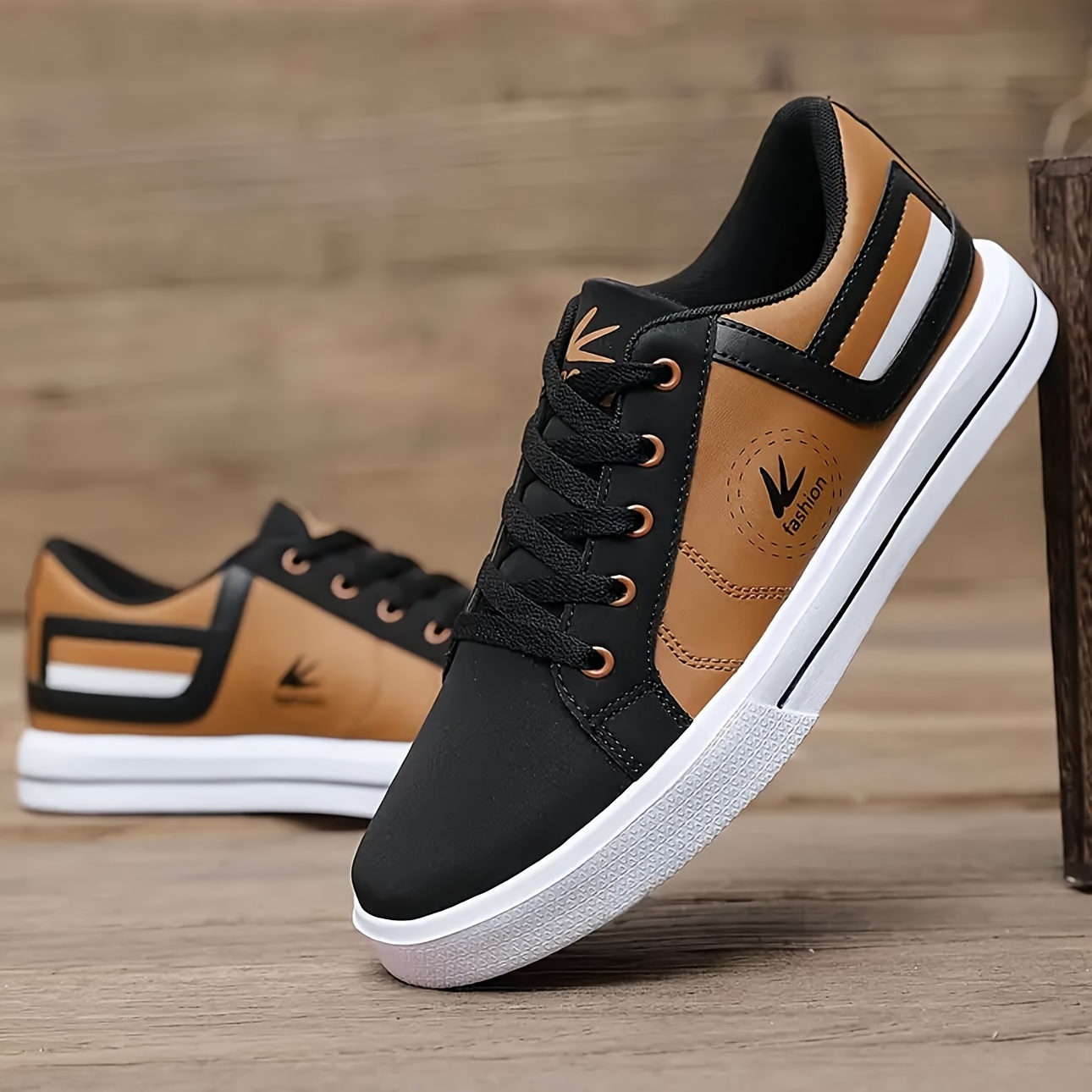 Men s Casual Walking Shoes, Lace Up Skateboard Shoes, All Seasons Outdoor Activities details 5