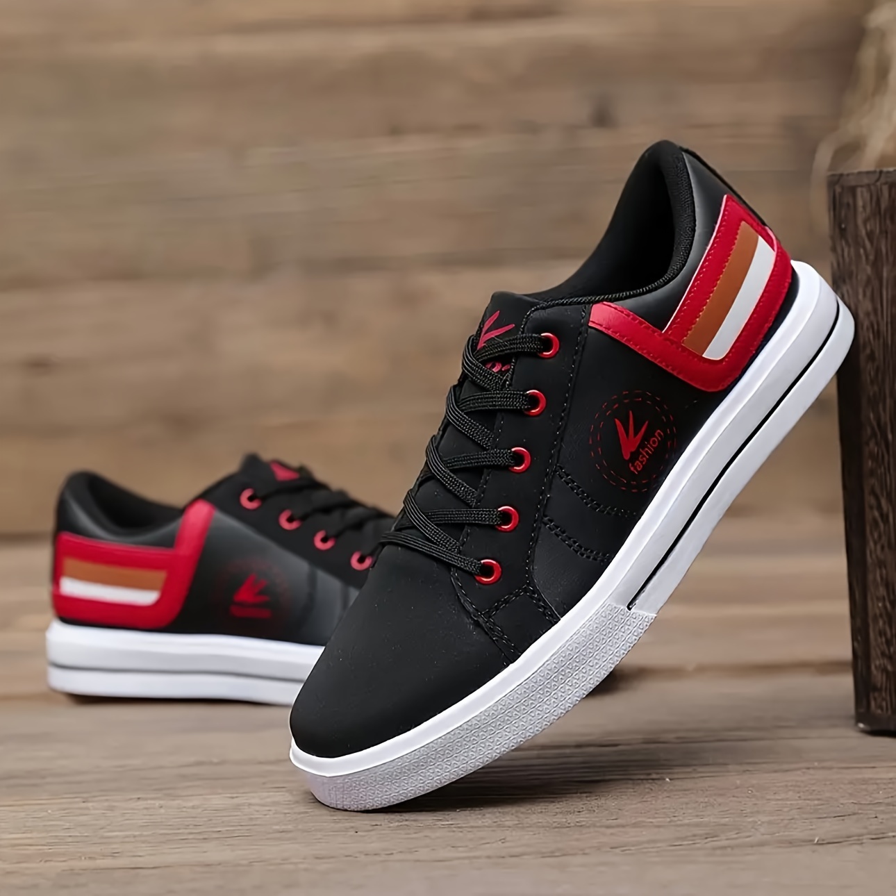 Men s Casual Walking Shoes, Lace Up Skateboard Shoes, All Seasons Outdoor Activities details 6